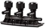 Ferplast Valve- Троен разклонител, три посочен пластмасов клапан за аквариуми, 6, 5 / 2 / 3, 5 см