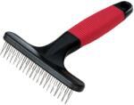 Ferplast Dog and cat rake - Гребен с въртящи се зъби за кучета и котки, премахва възли и мъртва козина, 15, 5 x 11 x h 3, 3 см