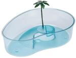 Ferplast - Arricot Plastic turtle tank - Пластмасов аквариум за костенурки с палма, 31 x 22 x 7, 5 см