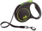 flexi Black Design L - Автоматичен повод за кучета 5м лента, до 50кг, зелен