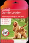 Beaphar Gentle Leader - Повод срещу дърпане за кучета от средни породи, червен