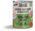 MAC's Dog rabbit meat and vegetables - Пълноценна консервирана храна за кучета, без зърно, с заешко месо и зеленчуци, 400 гр