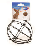 Duvo Plus SnackBall for Rodents - Метална топка за пълнене с лакомства за зайци гризачи 12 см