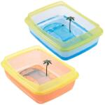 Ferplast - Turtle Bowl Tortugas - Пластмасов аквариум за костенурки, 47 x 36 x 15, 5 см