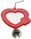 Ferplast Bird toy - Играчка oгледалце с камбанка за канарчета, екзотични и малки птици, 8 / 15, 5 см