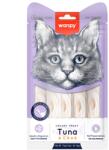 Wanpy Cat - Кремообразно лакомство за котки с риба тон и раци, 5х14гр. в пауч
