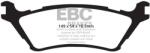 EBC Brakes set placute frana, frana disc EBC Brakes EBC Yellowstuff 4000 Series Street and Track Brake Pad Set DP41891R (DP41891R)