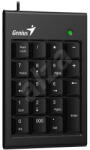 GENIUS Billentyűzet - Numpad 110 Slim (Vezetékes, USB, vékony, numerikus billentyűzet, fekete) (31300016400) - bbmarket