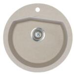 Metalac Vesta Metalac Xgranit Gránit Mosogatótálca - Extra mély, Egymedencés, Kerek, Több színben (VESTA)