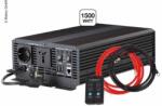 Carbest Инвертор Пълна Синусоида 1500 W, зарядно устройство в комплекта (82278)