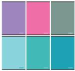 STREET Füzet sima STREET A/4 54 lapos Colours