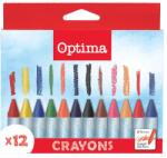 Optima Zsírkréta OPTIMA Max Jumbo kerek 12 színű