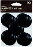 GRAND Táblamágnes GRAND 40 mm fekete 10 darabos
