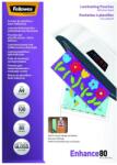 Fellowes Lamináló fólia FELLOWES A/4 80 mikron fényes öntapadó 100/csom