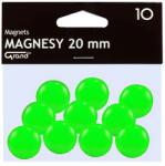 GRAND Táblamágnes GRAND 20mm zöld 10 darabos