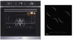 Samus Pachet Samus ONL41 Cuptor incorporabil Samus SC625GDX5, Electric, 75 L, 5 functii (Negru/Inox) + Plita incorporabila vitroceramica Samus PSVE-43BG2, latime 45 cm, 4800 W, 3 zone de gatit, Touch Contr 