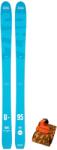 ZAG Ubac 95 Lady Sífelszerelés - clear blue/white - 158 cM