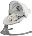KinderKraft Електрическа люлка и шезлонг Kinderkraft - Lumi 2, Light grey (KBLUMI02LGR0000) - ozone