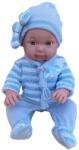 ProCart Papusa Procart bebelus aspect realistic hainute incluse caciula inaltime 45 cm (509049-BLUE) Papusa