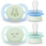 Philips Set 2 Suzete Philips-Avent Ultra Start SCF075/18 0-2luni Crem/Lila (SCF075/18)