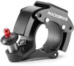 Rockbros biciklicsengő, 34210006001 modell, C alakú, fekete