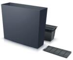 Prosperplast URBI CASE T virágcserép 77 cm antracit (DUC800T-S433) - epenta