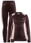 Craft Core Dry Baselayer Dark Plum/Charm Női termál szett M