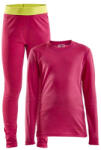 Craft Core Warm Baselayer Junior pink Gyermek termoszkészlet 110 cm