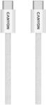 CANYON USB 2.0 Type C Összekötő Fehér 1m CND-CCMG60AB15W (CND-CCMG60AB15W)