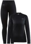 Craft Core Dry Baselayer Black Női termál szett M