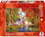 Schmidt Spiele Puzzle Schmidt Spiele Chapel in Autumn Magic 1000 piese (59788) Puzzle