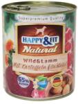 Happy&Fit Natural felnőtt, vad, bárány, burgonya 6x800g