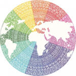Ravensburger Cerc Mandala 500 piese RVSPA17168 Puzzle