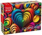 Yazz Puzzle Yazz Puzzle din 1000 piese - Inimă colorată (3831) Puzzle