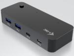 ITEC Switch KVM I-TEC CAKVMHUB2A2C, 2 x USB-A, 2 x USB-C, Black (CAKVMHUB2A2C) - flax