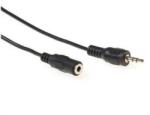 ACT Audio connection cable 1x 3, 5 mmm jack male to 1x 3.5mm stereo jack female 5m Black (AK2031)