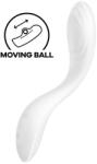 Satisfyer Vibrator Rrrolling Pleasure G-Spot USB Silicon Alb 22 cm Vibrator