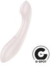 Satisfyer Vibrator G-Force, Punctul G, 50 Programe Vibratii, Silicon, USB, Bej, 21 cm Vibrator
