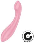 Satisfyer Vibrator G-Force, Punctul G, 50 Programe Vibratii, Silicon, USB, Roz, 21 cm Vibrator