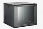 Hikvision 19' fali rack szekrény 9U 600x450x500mm (DS-XS6409-S/B) (DS-XS6409-S/B)