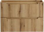Comad Nova Coast Evoke dulap 80x39x57 cm sub chiuveta pe perete stejar NOVA COAST EVOKE 82-80-40-2S (NOVACOASTEVOKE8280402S)