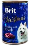 Brit Premium By Nature Dog Christmas Chicken with Duck 400g csirkével és kacsával kutyák számára