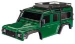 Traxxas karosszéria TRX-4 Land Rover Defender zöld (kapocs nélküli) (TRA8050-GRN)