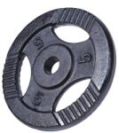 Gorilla Sports Öntöttvas súlytárcsa 5 kg fekete (100542-00019-0010) - kokiskashop Súlytárcsa