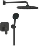 GROHE Cubeo rejtett zuhanyrendszer Tempesta 250 fejzuhannyal, matt fekete (GR-1053362430)