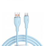 Baseus Pudding Series USB-A to USB-C adatkábel, töltőkábel, kék (100W, 5A, 1.2m, P10355703311-00)