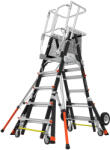 Little Giant Ladder Телескопична стълба от фибростъкло с регулируем кош cage - adjustable - работна височина 4.64 метра (18509-243)