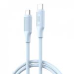 XO Cablu USB 2.0 type C la USB type C 60W 1m Silicon Blue, XO NB-Q265B (XO-NB-Q265B-BLUE)