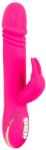 Vibe Couture Rabbit Skater vibrator roz cu stimulator de clitoris Vibrator