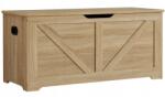  Tárolódoboz LEHAC fedéllel 100x46cm, sonoma tölgy